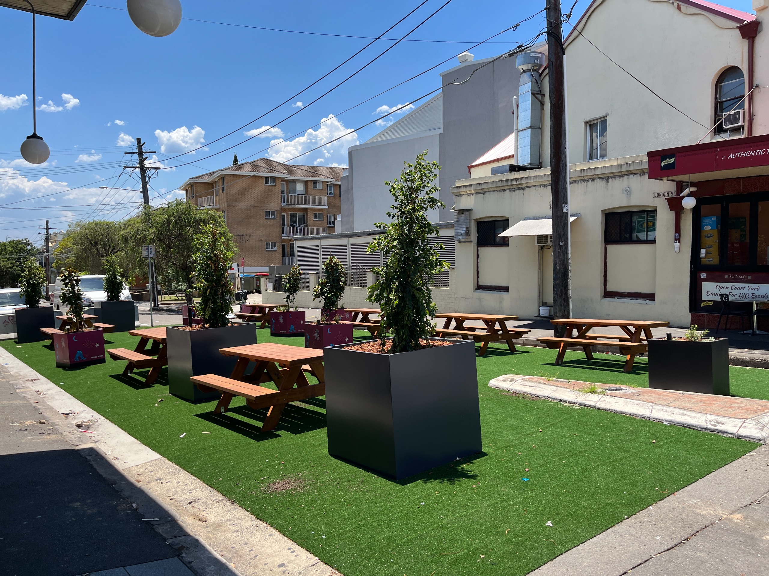 After: Closure of London Street