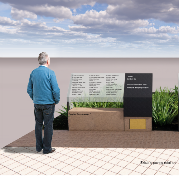 memorial wall