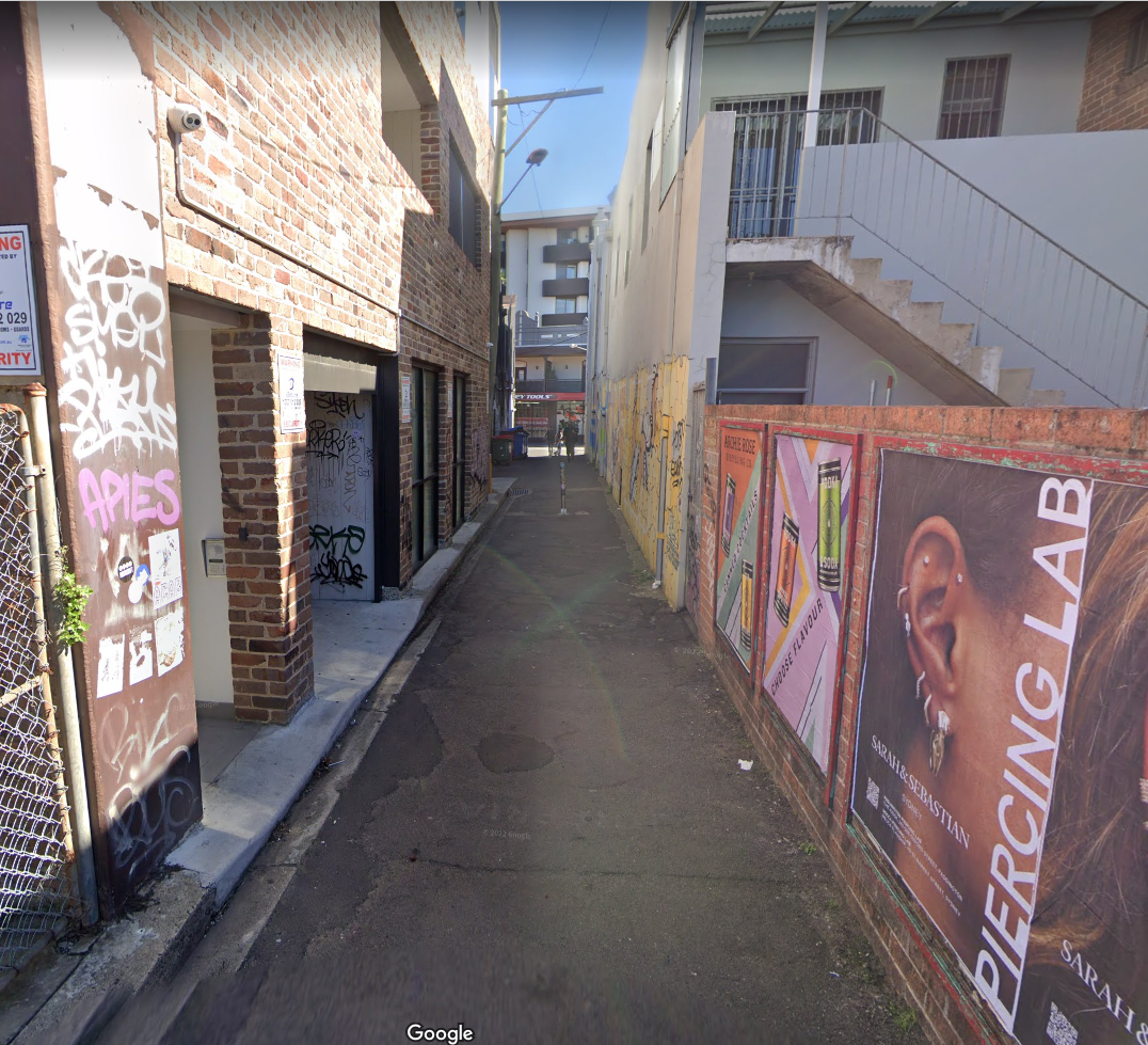 Improving Caves Lane, Dulwich Hill Your Say Inner West