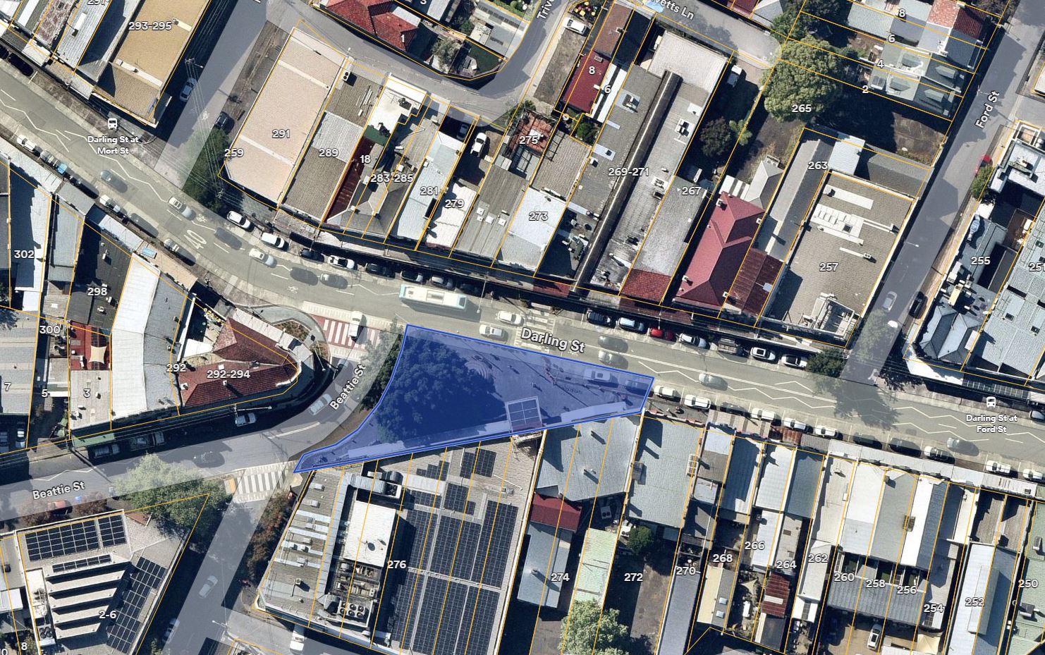 Aerial balmain