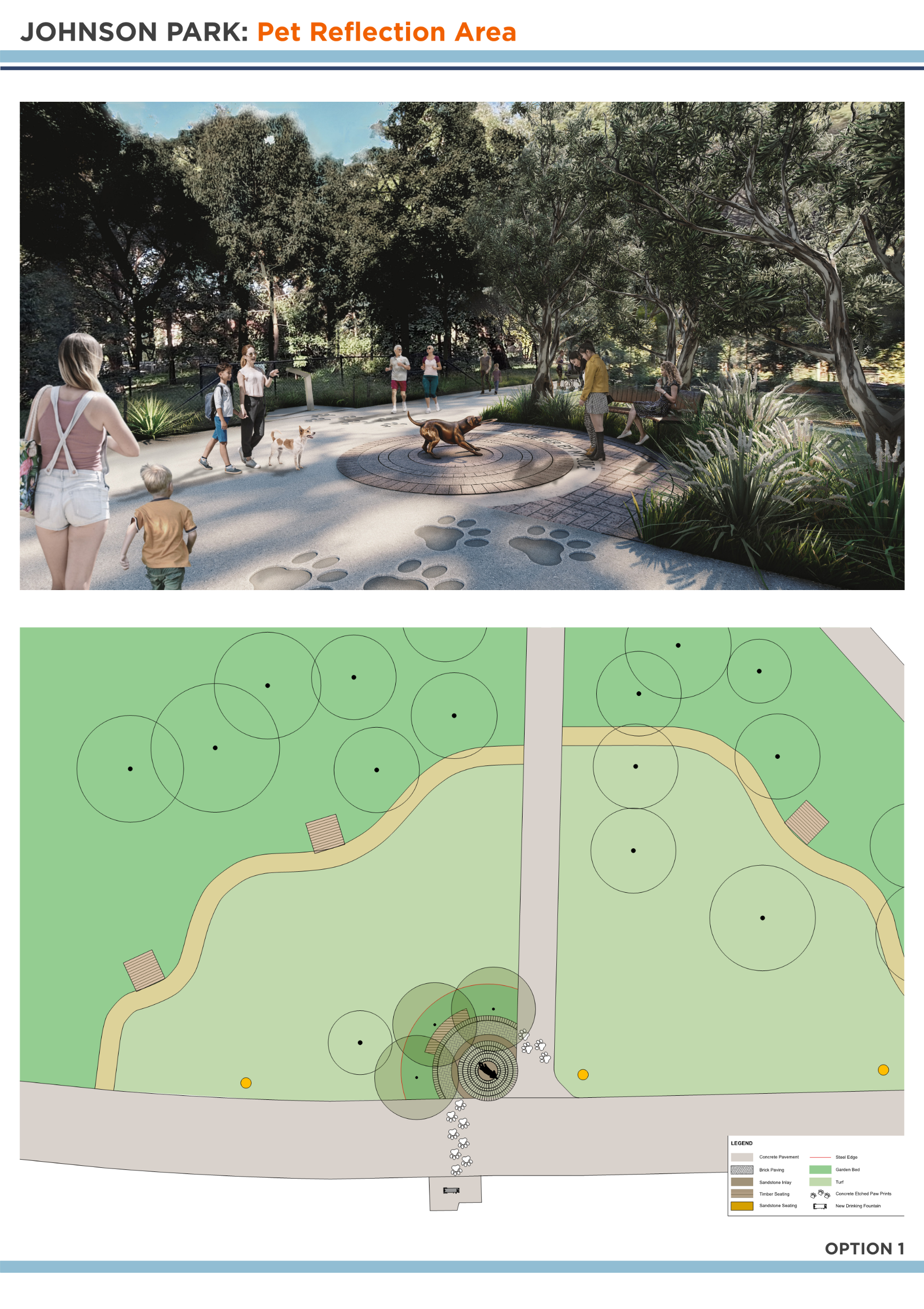 Option one of park location