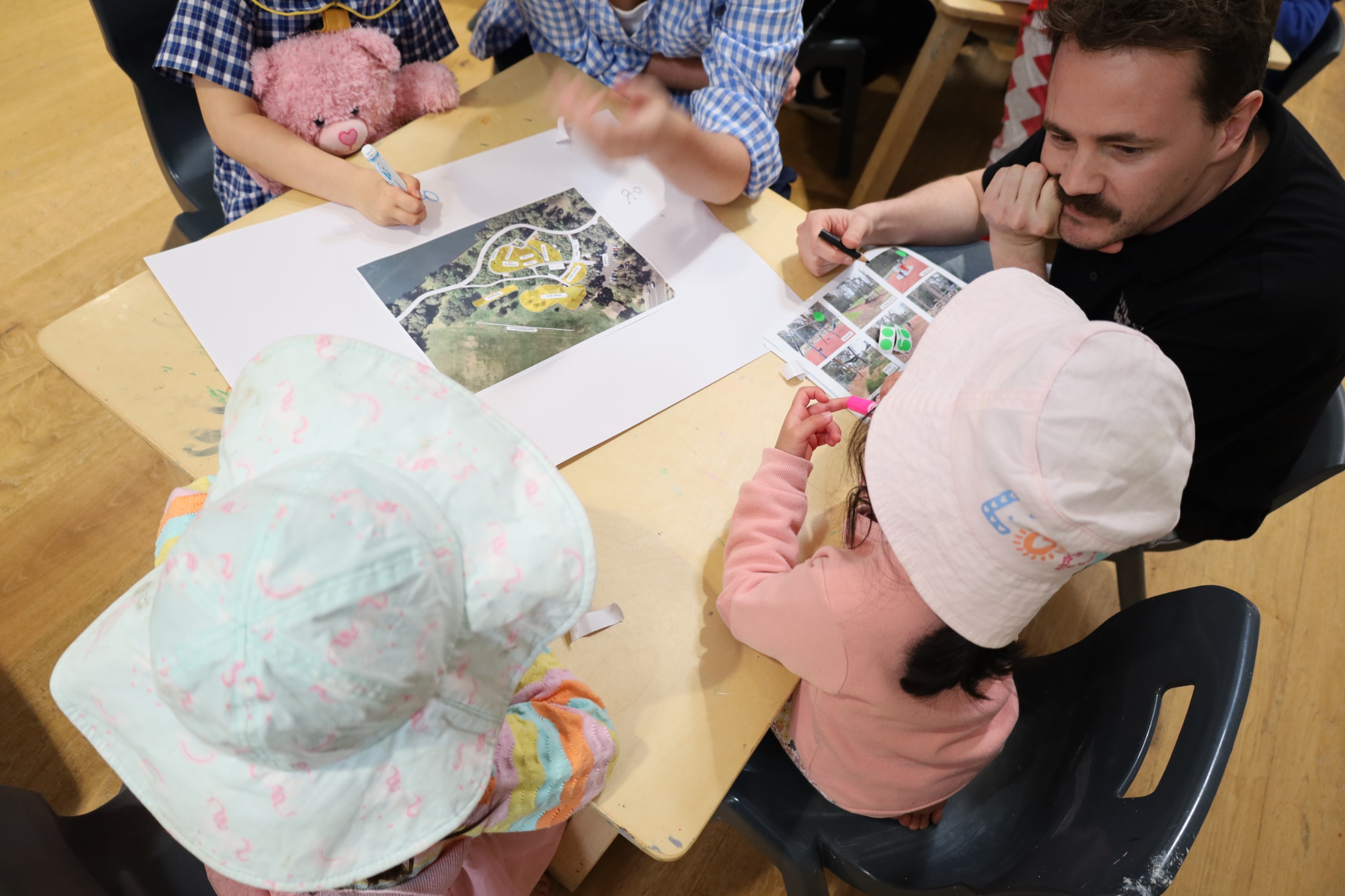 Table facilitation with students